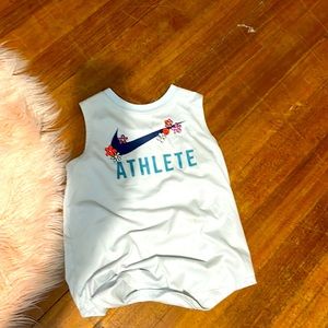 Blue Nike medium girls tank top